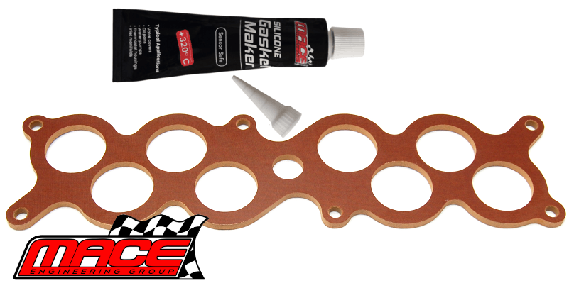 MACE PERFORMANCE MANIFOLD INSULATOR KIT TO SUIT FORD TE50 AU WINDSOR 302 EFI 5.0L V8