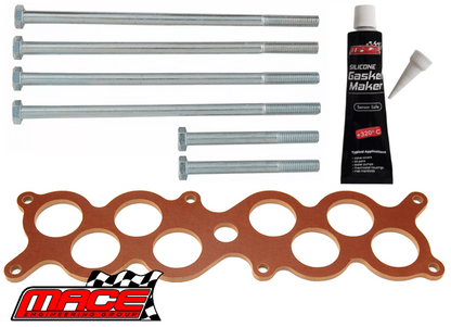 MACE PERFORMANCE MANIFOLD INSULATOR KIT TO SUIT FORD TS50 AU WINDSOR 302 EFI 5.0L V8