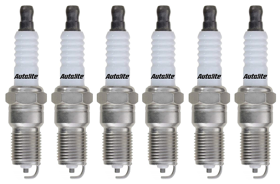 SET OF 6 AUTOLITE SPARK PLUGS TO SUIT MERCEDES BENZ M103.942 M103.940 M103.983 M103.981 2.6L 3.0L I6