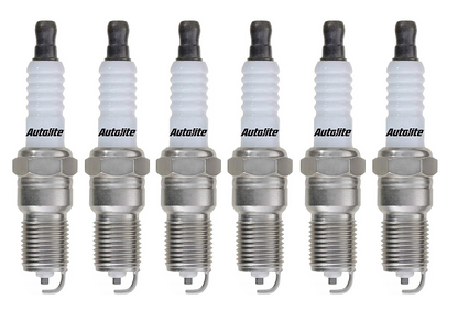 SET OF 6 AUTOLITE SPARK PLUGS TO SUIT BMW 3 SERIES 330CI M54B30 3.0L I6