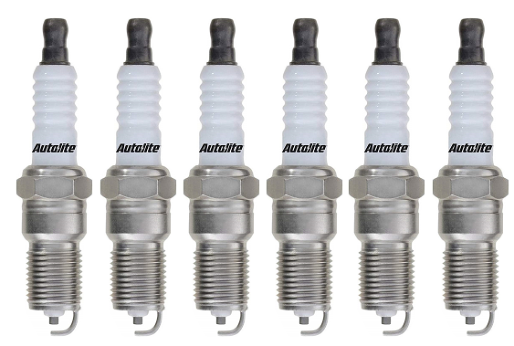 SET OF 6 AUTOLITE SPARK PLUGS TO SUIT MERCEDES BENZ SL280 R129 M104.943 2.8L I6 FROM 01/1997