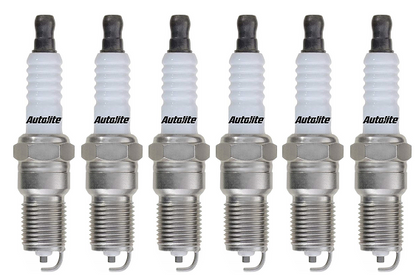 SET OF 6 AUTOLITE SPARK PLUGS TO SUIT MERCEDES BENZ SL280 R129 M104.943 2.8L I6 FROM 01/1997