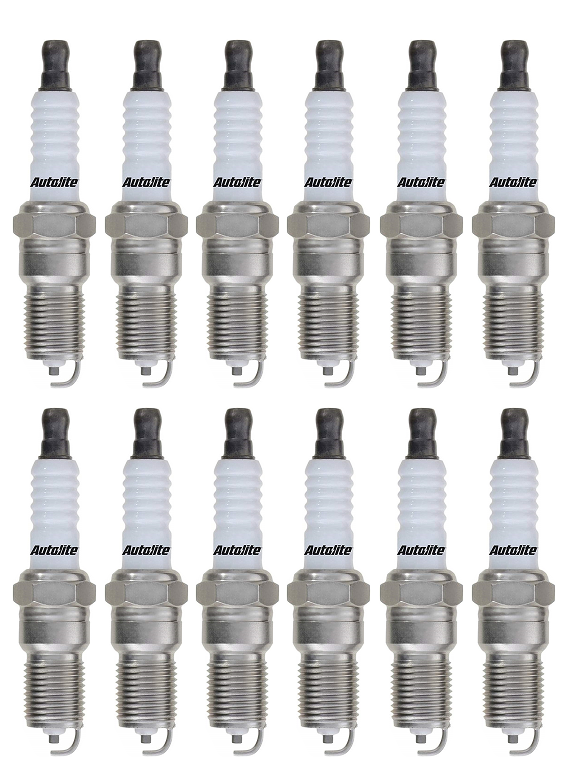 SET OF 12 AUTOLITE SPARK PLUGS TO SUIT MERCEDES BENZ S65 AMG W220 W221 M275.980 M275.982 6.0L V12