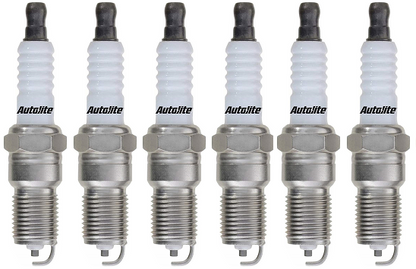 SET OF 6 AUTOLITE SPARK PLUGS TO SUIT MITSUBISHI 6G72 3.0L V6