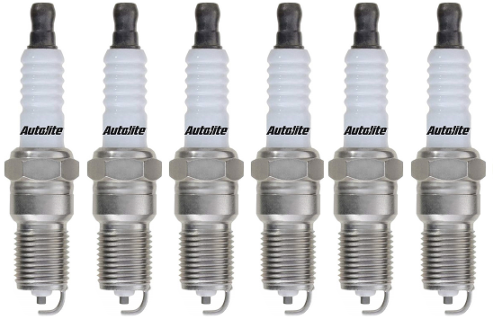 SET OF 6 AUTOLITE SPARK PLUGS TO SUIT MITSUBISHI MAGNA TR TS 6G72 3.0L V6