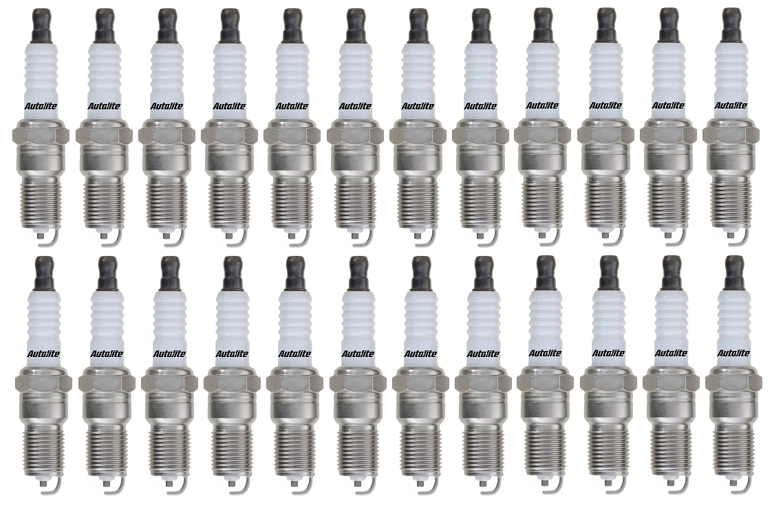 SET OF 24 AUTOLITE SPARK PLUGS TO SUIT MERCEDES BENZ M137.970 M120.983 5.8L 6.0L V12