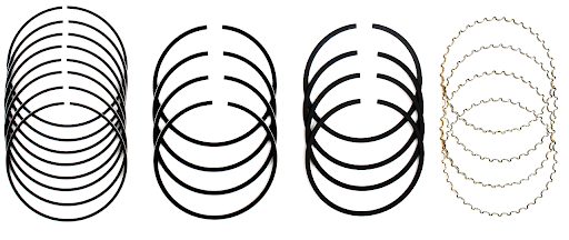 CHROME PISTON RING SET TO SUIT FORD RANGER PJ PK WEAT TURBO DIESEL 3.0L I4