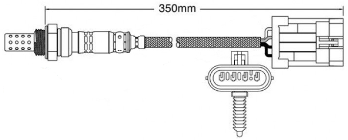 PREMIUM 4 WIRE PRE CATALYTIC OXYGEN O2 SENSORS TO SUIT HOLDEN CREWMAN VY ECOTEC L36 3.8L V6