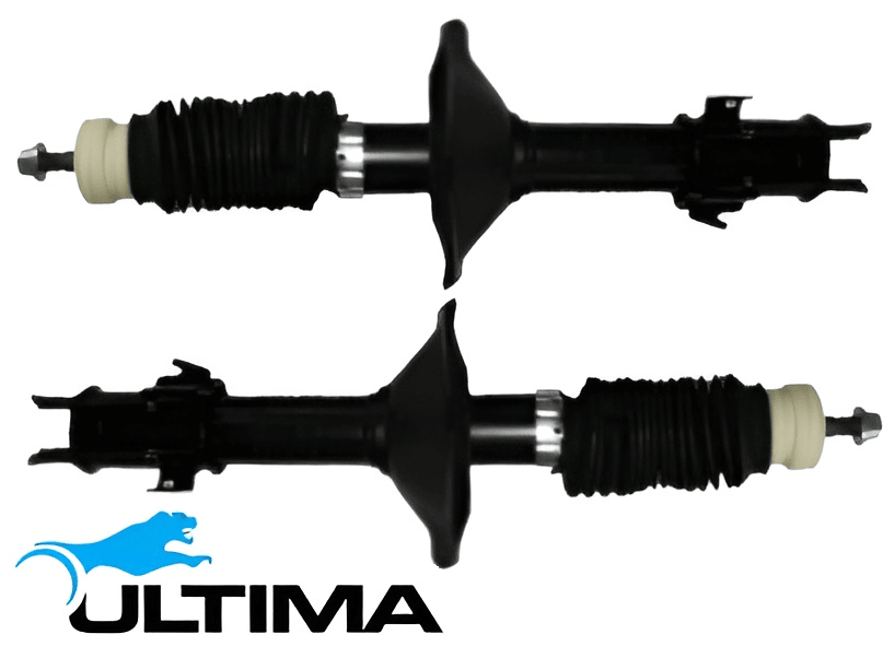 PAIR OF ULTIMA FRONT GAS SHOCK ABSORBERS TO SUIT SUBARU IMPREZA GC GF G10 EJ205 EJ207 TURBO 2.0L F4