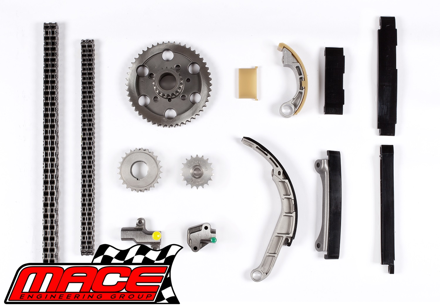 HEAVY DUTY D/R TIMING CHAIN CONVERSION KIT FOR NISSAN NAVARA D22 D40 YD25DDT YD25DDTI 16V 2.5L I4