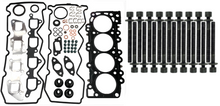 VRS GASKET SET & HEAD BOLTS COMBO PACK TO SUIT NISSAN YD25DDT YD25DDTI TURBO DIESEL 2.5L I4
