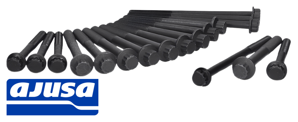 AJUSA CYLINDER HEAD BOLT SET TO SUIT MAZDA BT-50 UN WEAT WLAT 2.5L I4 EXCEPT FREESTYLE CAB MODEL