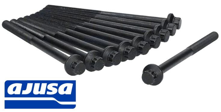 AJUSA CYLINDER HEAD BOLT SET TO SUIT MAZDA6 GG L3-VDT TURBO 2.3L I4