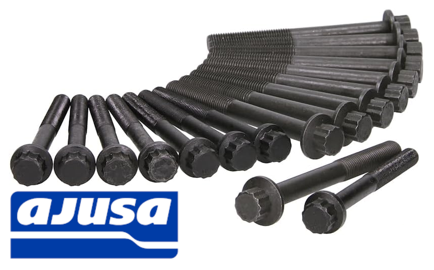 AJUSA CYLINDER HEAD BOLT SET TO SUIT MAZDA B2500 BRAVO UF UN WL WLAT TURBO DIESEL 2.5L I4