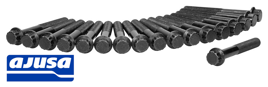AJUSA CYLINDER HEAD BOLT SET TO SUIT MITSUBISHI 4D56T TURBO DIESEL 2.5L I4