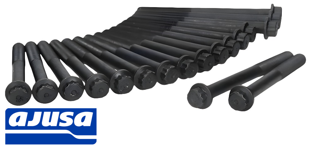 AJUSA CYLINDER HEAD BOLT SET TO SUIT MITSUBISHI TRITON ML 4M41T TURBO DIESEL 3.2L I4