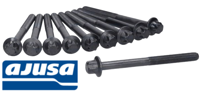 AJUSA CYLINDER HEAD BOLT SET TO SUIT NISSAN SERENA C26 C27 MR20DD 2.0L I4 SUITS HIGHWAY STAR MODEL