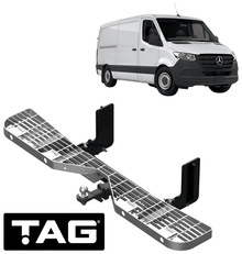 TAG HD TOW BAR KIT W/ GALVANISED REAR STEP FOR MERCEDES BENZ SPRINTER 5-T B907 OM654.920 2.0L I4 MWB