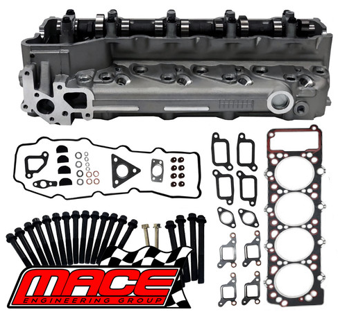 MACE ASSEMBLED CYLINDER HEAD KIT TO SUIT MITSUBISHI PAJERO NJ NK NL NM V46 4M40T TURBO DIESEL 2.8 I4