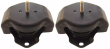 PAIR OF STANDARD FRONT ENGINE MOUNTS TO SUIT MITSUBISHI PAJERO NM NP NS NT NW 6G74 6G75 3.5L 3.8L V6