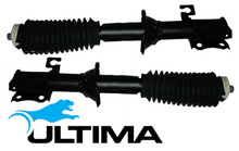 PAIR OF ULTIMA FRONT GAS SHOCK ABSORBERS TO SUIT FORD FESTIVA DB2 B3 1.3L I4 AUTOMATIC TRANSMISSION