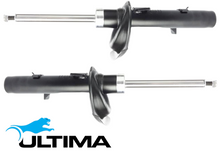 PAIR OF ULTIMA FRONT GAS SHOCK ABSORBERS TO SUIT FORD FOCUS LW MGDA PNDA 1.6L 2.0L I4 EXCEPT 6XXGC
