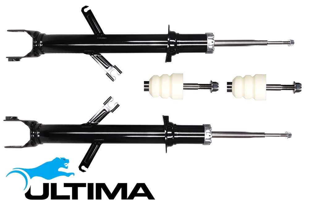 PAIR OF ULTIMA FRONT GAS SHOCK ABSORBERS TO SUIT FORD TERRITORY SZ 276DT TURBO DIESEL 2.7L V6 RWD