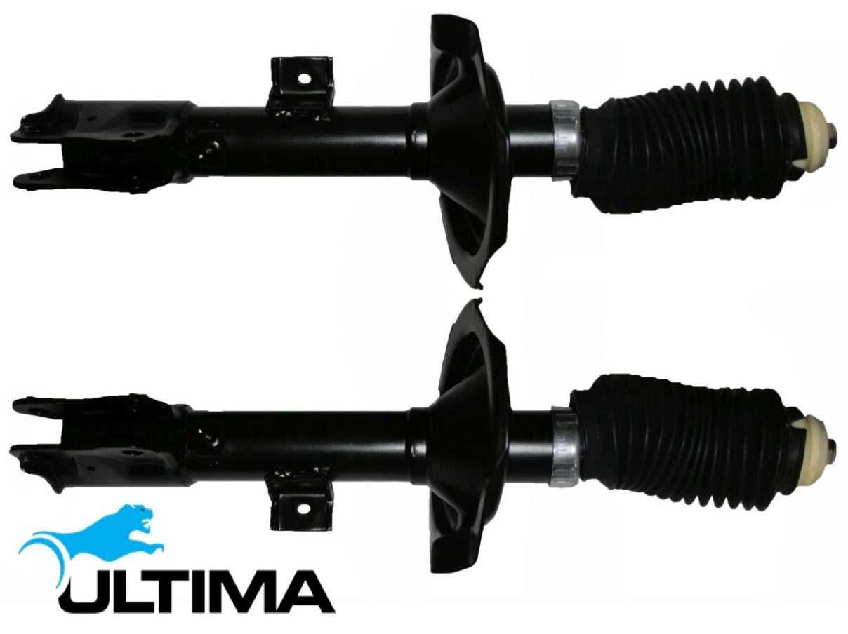PAIR OF ULTIMA FRONT GAS SHOCK ABSORBERS TO SUIT MITSUBISHI OUTLANDER ZG ZH CW 4B11 4B12 2.0L 2.4 I4