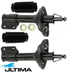 PAIR OF ULTIMA FRONT GAS SHOCK ABSORBERS TO SUIT SUBARU LIBERTY BL BP EJ20X EJ20Y EJ255 2.0L 2.5L F4