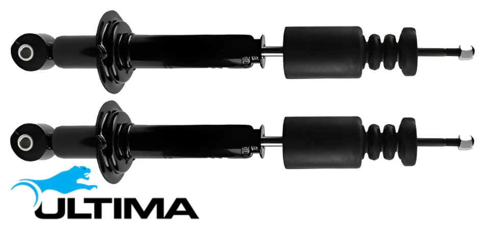 PAIR OF ULTIMA REAR GAS SHOCK ABSORBERS TO SUIT MITSUBISHI LANCER CH 4G69 2.4L I4 EXCEPT VRX MODELS