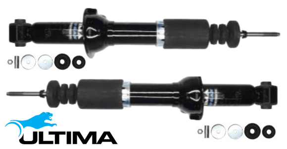 2 X ULTIMA REAR GAS SHOCK ABSORBER TO SUIT MITSUBISHI OUTLANDER ZK CW5 ZH ZJ ZL 4B11 4B12 2.0 2.4 I4