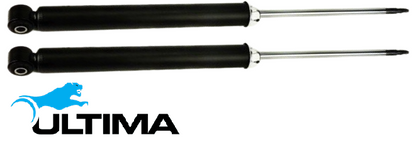 PAIR OF ULTIMA REAR GAS SHOCK ABSORBERS TO SUIT FORD FOCUS LV DOHC MPFI 1.6L I4