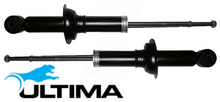 PAIR OF ULTIMA REAR GAS SHOCK ABSORBERS FOR MITSUBISHI LANCER CF CJ 4B11 2.0L I4 SPORTS SUSPENSION