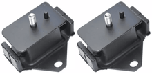 PAIR OF STANDARD FRONT ENGINE MOUNTS TO SUIT MITSUBISHI 4G64 4D56T 4M41T TURBO DIESEL 3.2 2.4 2.5 I4