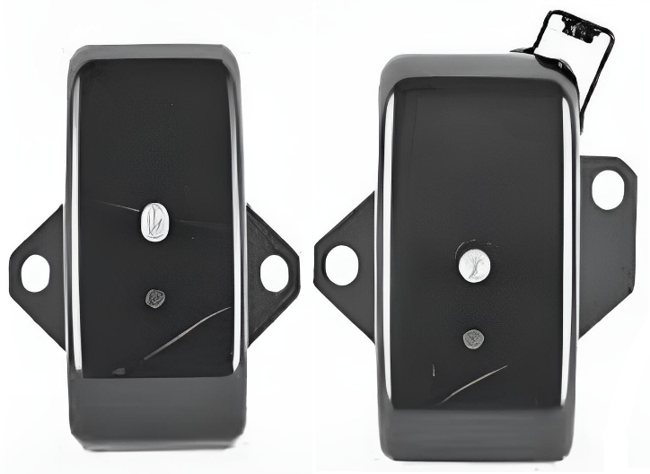 PAIR OF STANDARD FRONT ENGINE MOUNTS TO SUIT MITSUBISHI TRITON MQ MR 4N15 TURBO DIESEL 2.4L I4