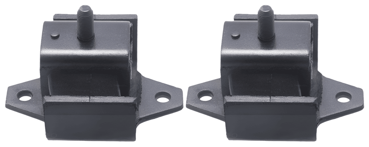 PAIR OF STANDARD REAR ENGINE MOUNTS TO SUIT NISSAN PATROL GU Y61 TB45E TB48DE TD42 4.2L 4.5L 4.8L I6