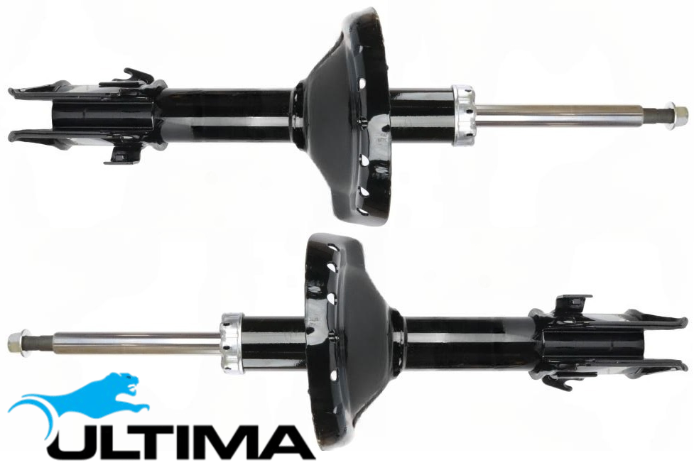 2 X ULTIMA FRONT GAS SHOCK ABSORBER FOR SUBARU FORESTER SH S12 EJ204 EJ253 FB20A FB25A 2.0L 2.5 F4
