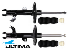 2 X ULTIMA FRONT GAS SHOCK ABSORBER FOR TOYOTA CAMRY AVV50R 2AR-FXE 2.5 I4 SUITS HYBRID H & HL MODEL