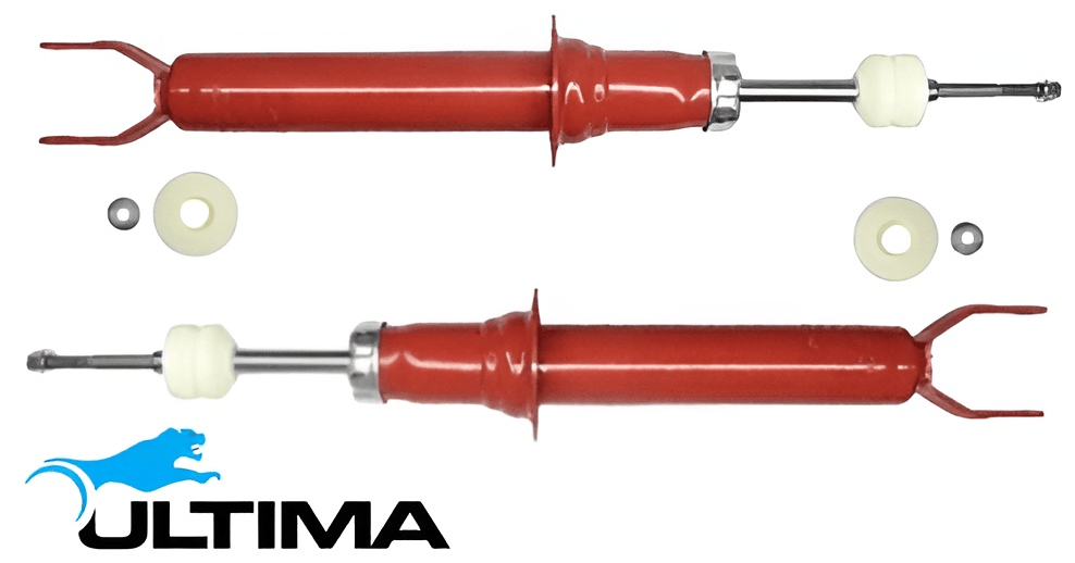 PAIR OF ULTIMA FRONT SPORTS SHOCK ABSORBERS TO SUIT FORD FALCON FG FG X DURATEC TURBO 2.0L I4