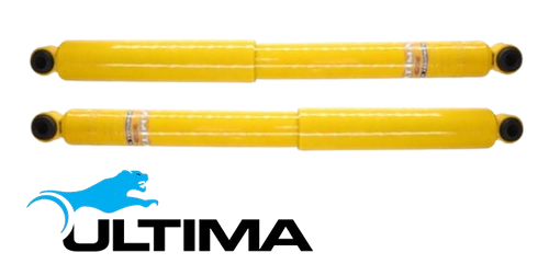 2 X ULTIMA REAR GAS SHOCK ABSORBER FOR MITSUBISHI TRITON MK-MR 4G64 4M41T 4D56T 4N15 2.4L 2.5 3.2 I4
