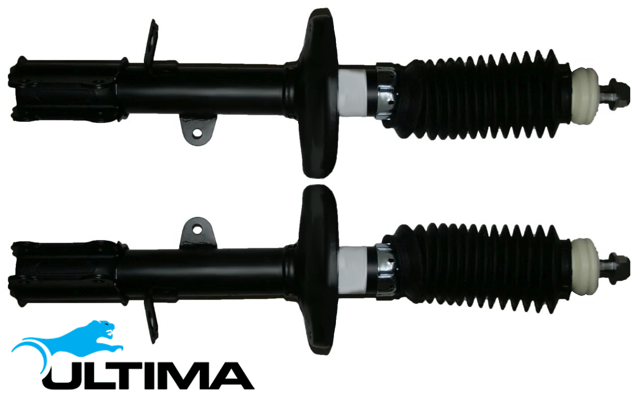 2 X ULTIMA REAR GAS SHOCK ABSORBER TO SUIT TOYOTA COROLLA AE111R 4A-FE 1.6 I4 PISTON LENGTH 200MM 2D