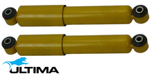 PAIR OF ULTIMA REAR HEAVY DUTY SHOCK ABSORBERS TO SUIT NISSAN TERRANO R50 ZD30DDTI 3.0L I4