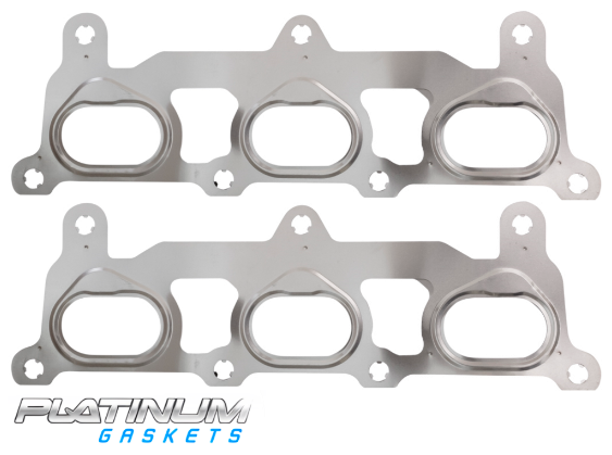 PLATINUM EXHAUST MANIFOLD GASKET SET TO SUIT HOLDEN CREWMAN VZ ALLOYTEC LE0 3.6L V6