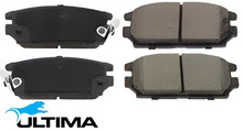 ULTIMA REAR CERAMIC BRAKE PAD SET TO SUIT MITSUBISHI MAGNA TL 6G74 3.5L V6 4WD ONLY