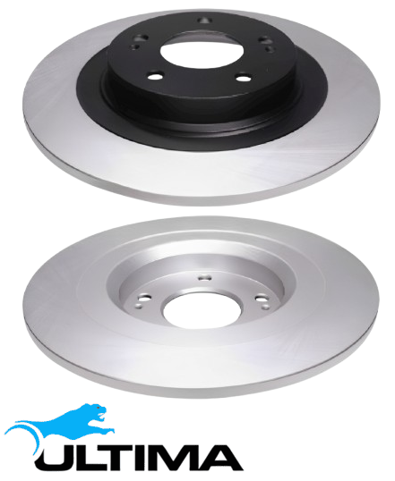 RAER SOLID DISC BRAKE ROTORS FOR MITSUBISHI ECLIPSE CROSS YA YB 4B12 4B40 1.5 2.4 I4 144.3MM H/BRAKE