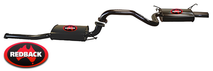REDBACK 2.5" CATBACK PERFORMANCE EXHAUST SYSTEM TO SUIT FORD BARRA 182 190 4.0L I6 SEDAN ONLY