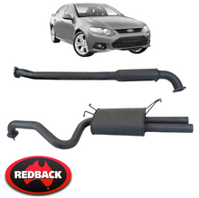 REDBACK 2.5" CATBACK PERFORMANCE EXHAUST SYSTEM TO SUIT FORD FALCON FG BARRA 195 4.0L I6 SEDAN ONLY
