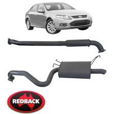REDBACK 2.5" CATBACK PERFORMANCE EXHAUST SYSTEM TO SUIT FORD FALCON FG BARRA 195 4.0L I6 SEDAN ONLY