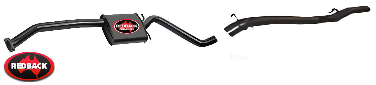 REDBACK 2.5" CATBACK PERF. EXHAUST SYSTEM FOR HOLDEN STATESMAN VQ VR VS 304 308 5.0L V8 SEDAN ONLY