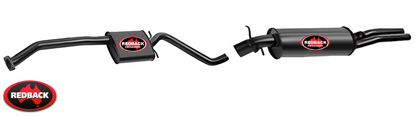 REDBACK 2.5" CATBACK PERFORMANCE EXHAUST SYSTEM TO SUIT HOLDEN 304 308 5.0L V8 SEDAN ONLY
